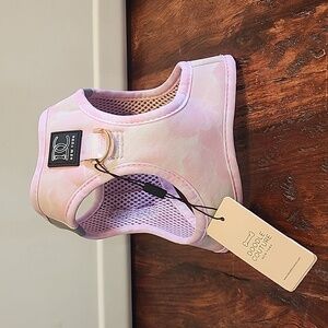Doodle Couture Pink Luxury Harness In Tie Dye  Print Size  M